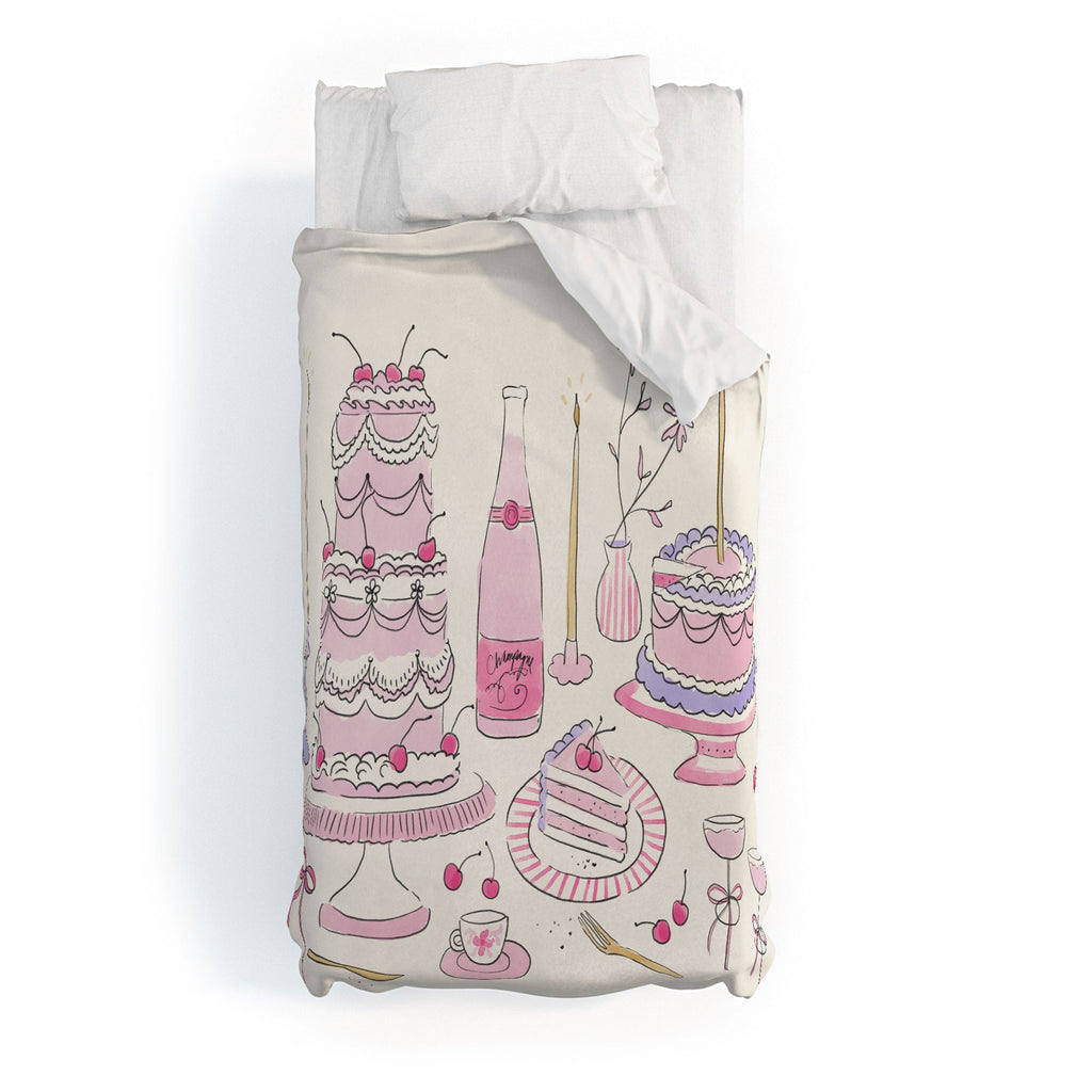 DENY Designs southeast preppy afternoon tea Duvet Cover
