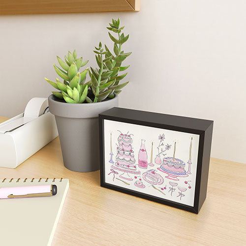 DENY Designs southeast preppy afternoon tea Framed Mini Art Print