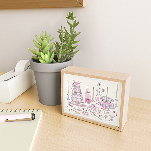 DENY Designs southeast preppy afternoon tea Framed Mini Art Print