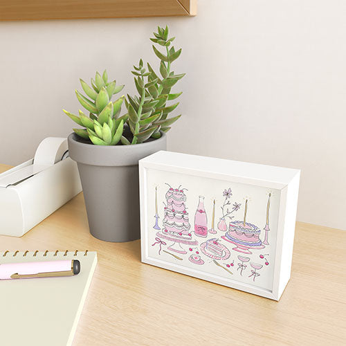 DENY Designs southeast preppy afternoon tea Framed Mini Art Print