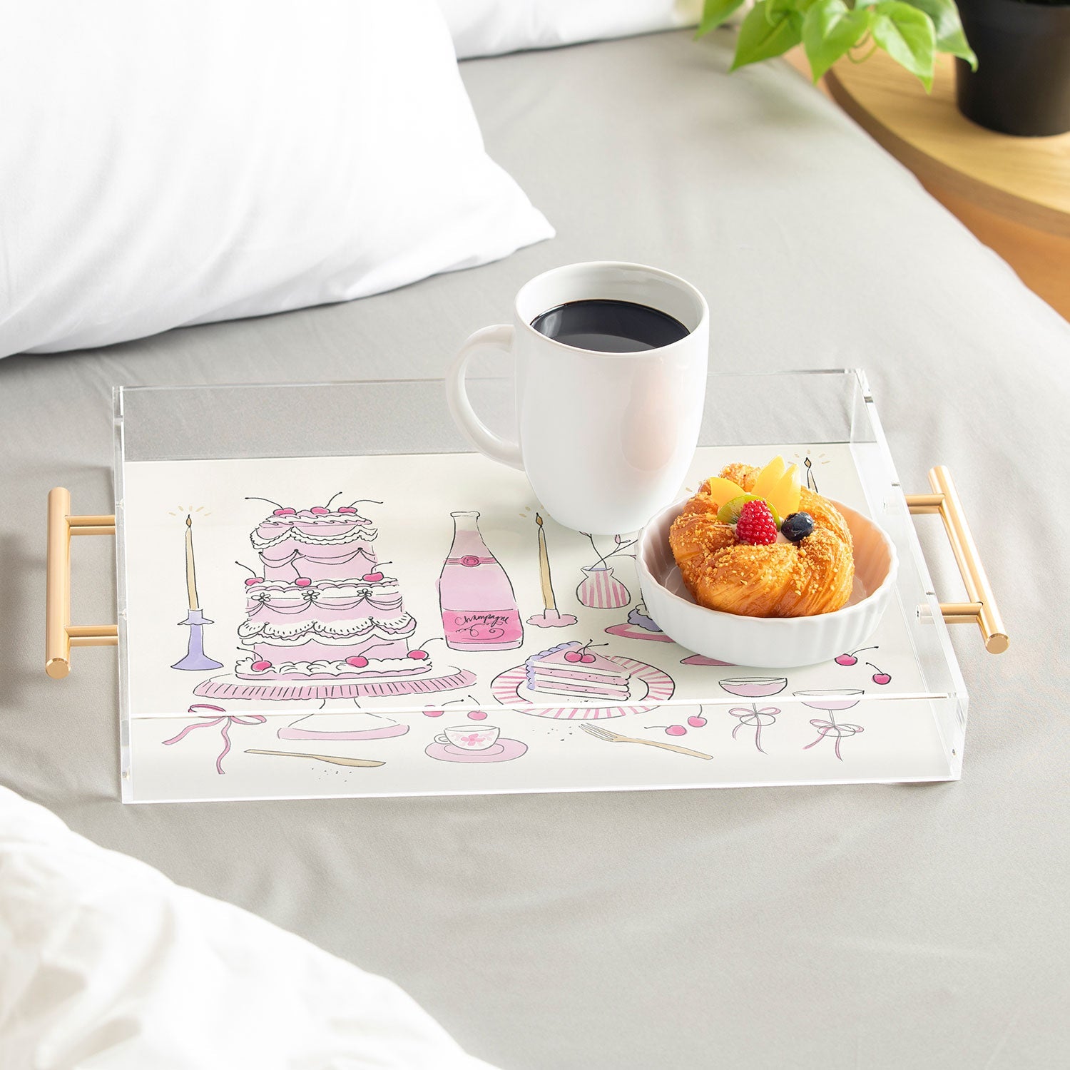 DENY Designs southeast preppy afternoon tea Acrylic Tray