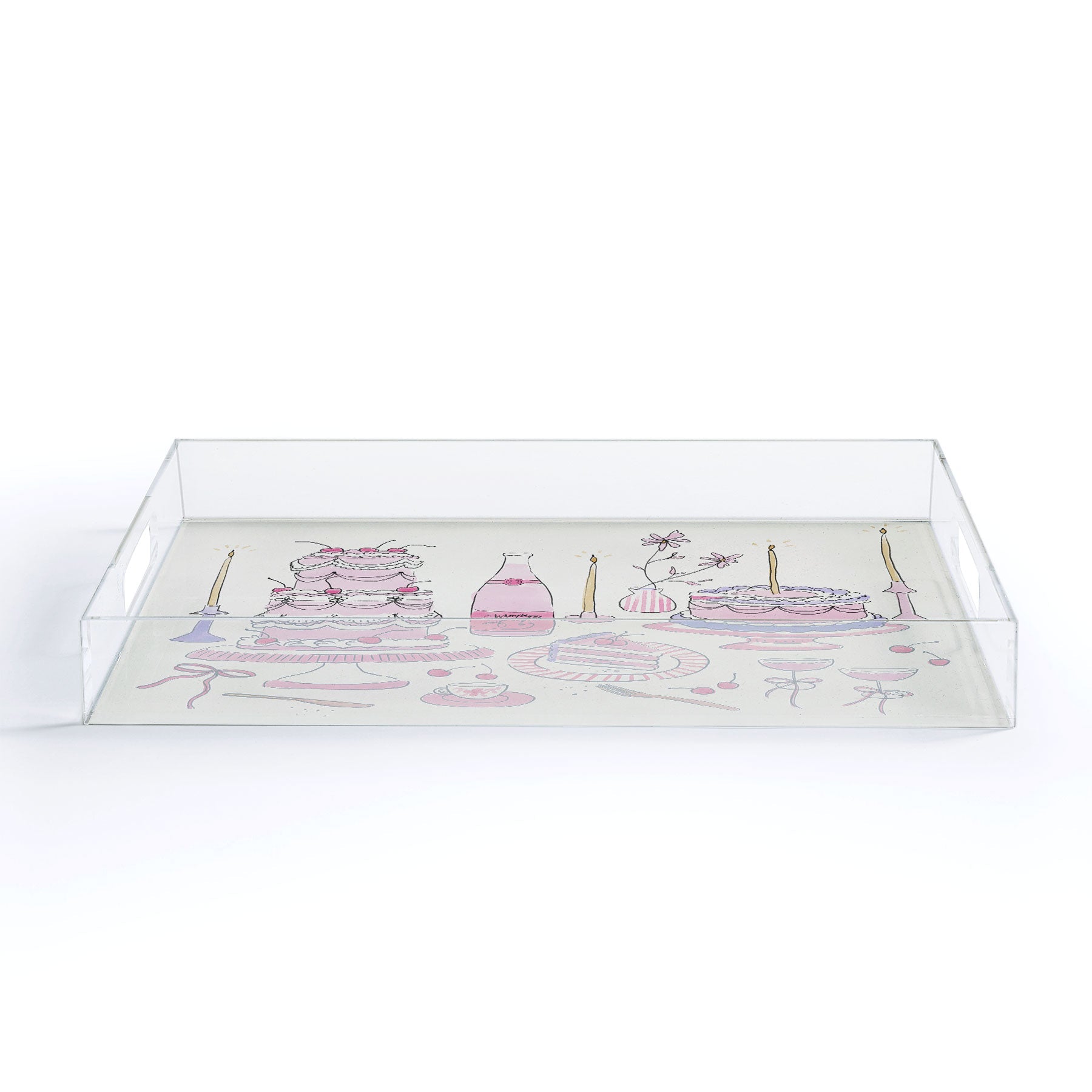 DENY Designs southeast preppy afternoon tea Acrylic Tray