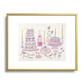 DENY Designs southeast preppy afternoon tea Metal Framed Art Print