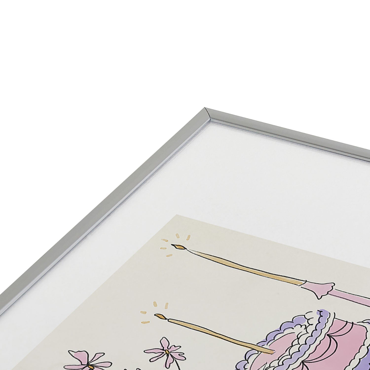 DENY Designs southeast preppy afternoon tea Metal Framed Art Print