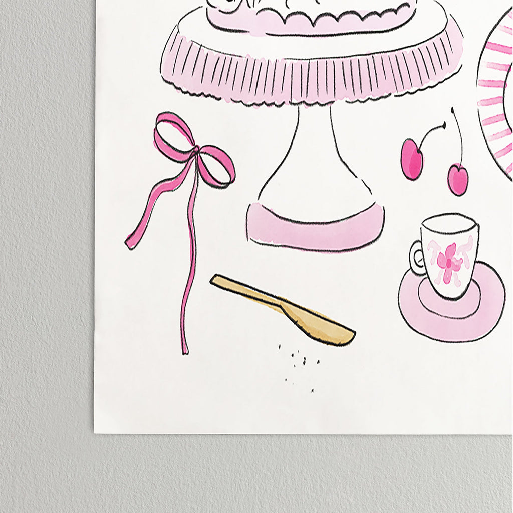 DENY Designs southeast preppy afternoon tea Poster