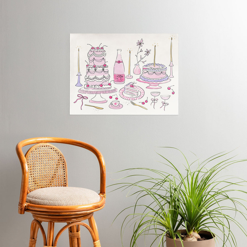 DENY Designs southeast preppy afternoon tea Poster