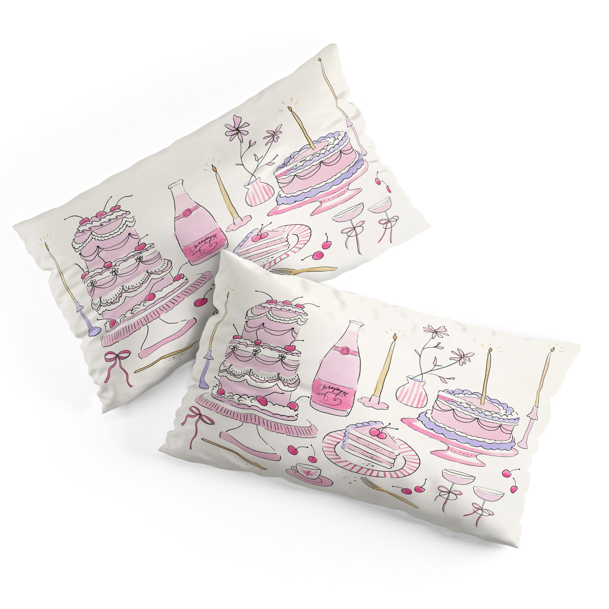 DENY Designs southeast preppy afternoon tea Pillow Shams