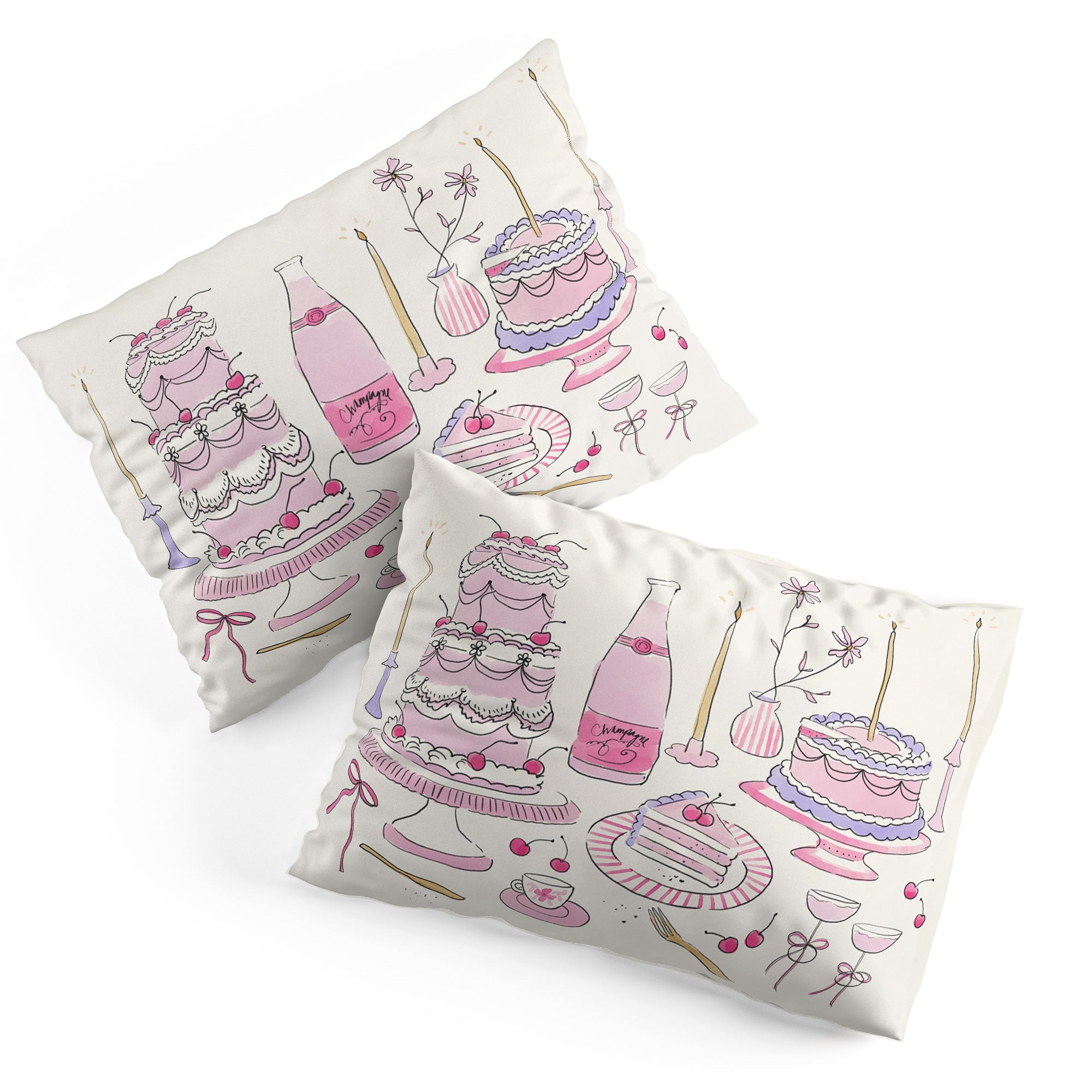 DENY Designs southeast preppy afternoon tea Pillow Shams