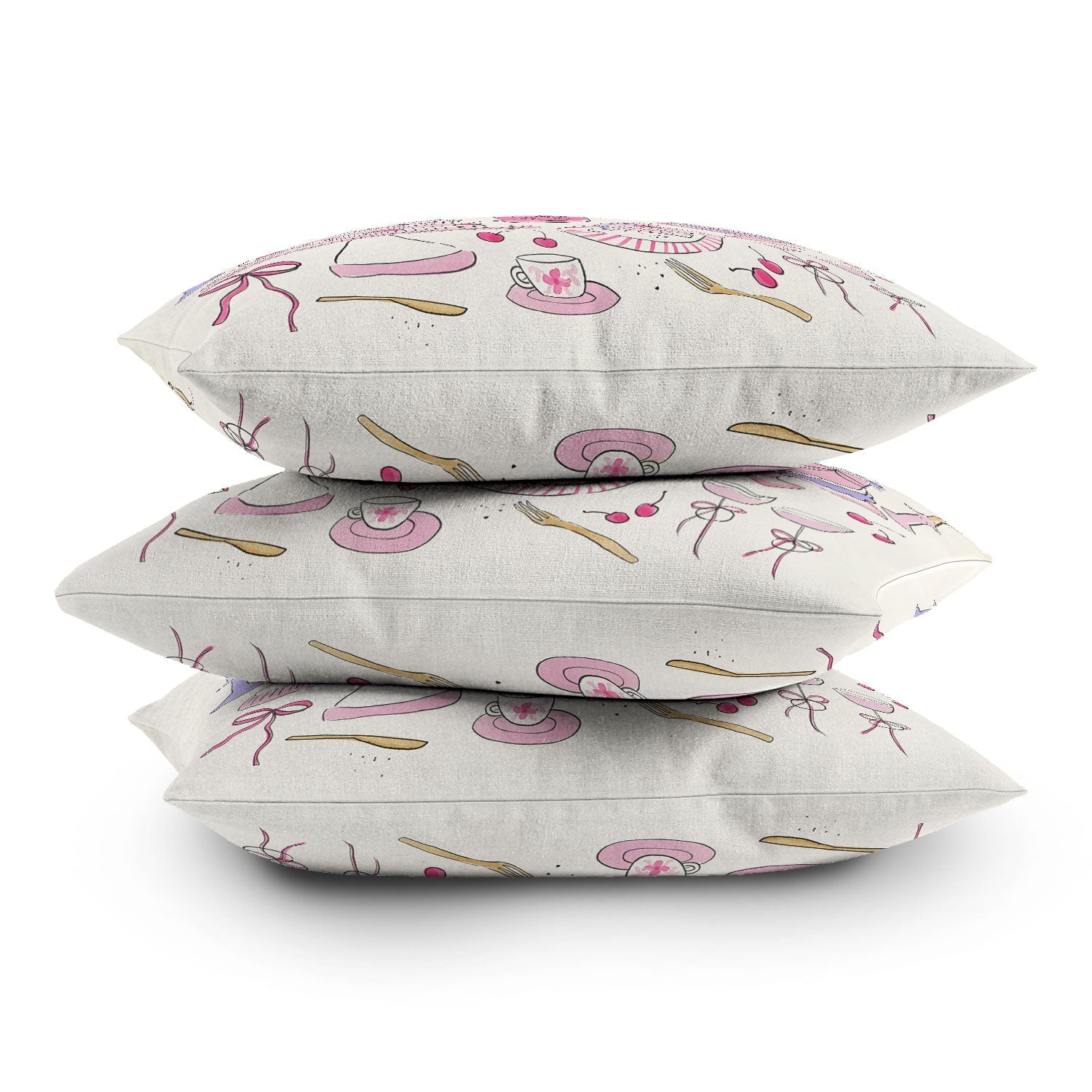 DENY Designs southeast preppy afternoon tea Outdoor Throw Pillow
