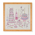 DENY Designs southeast preppy afternoon tea Framed Wall Art