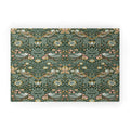 DENY Designs Strawberry Thief Green Welcome Mat
