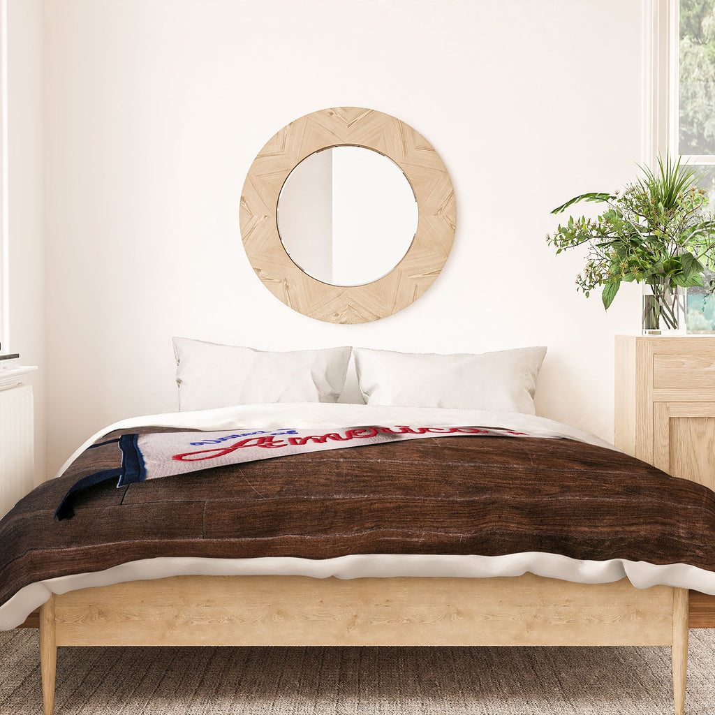 DENY Designs USA Stitched Pennant Duvet Cover