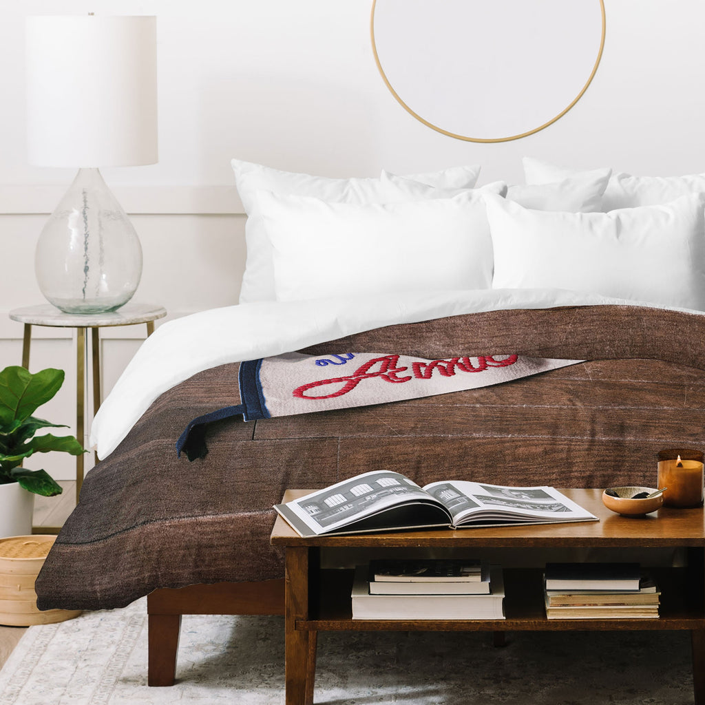 DENY Designs USA Stitched Pennant Duvet Cover