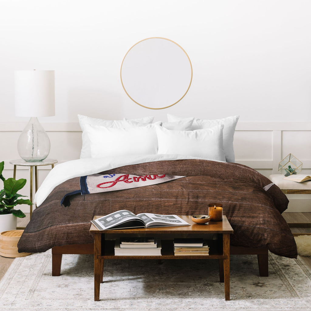DENY Designs USA Stitched Pennant Duvet Cover