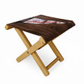 DENY Designs USA Stitched Pennant Folding Stool