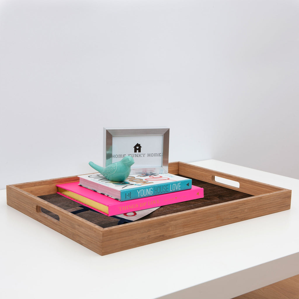 DENY Designs USA Stitched Pennant Rectangular Tray