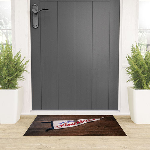 DENY Designs USA Stitched Pennant Welcome Mat