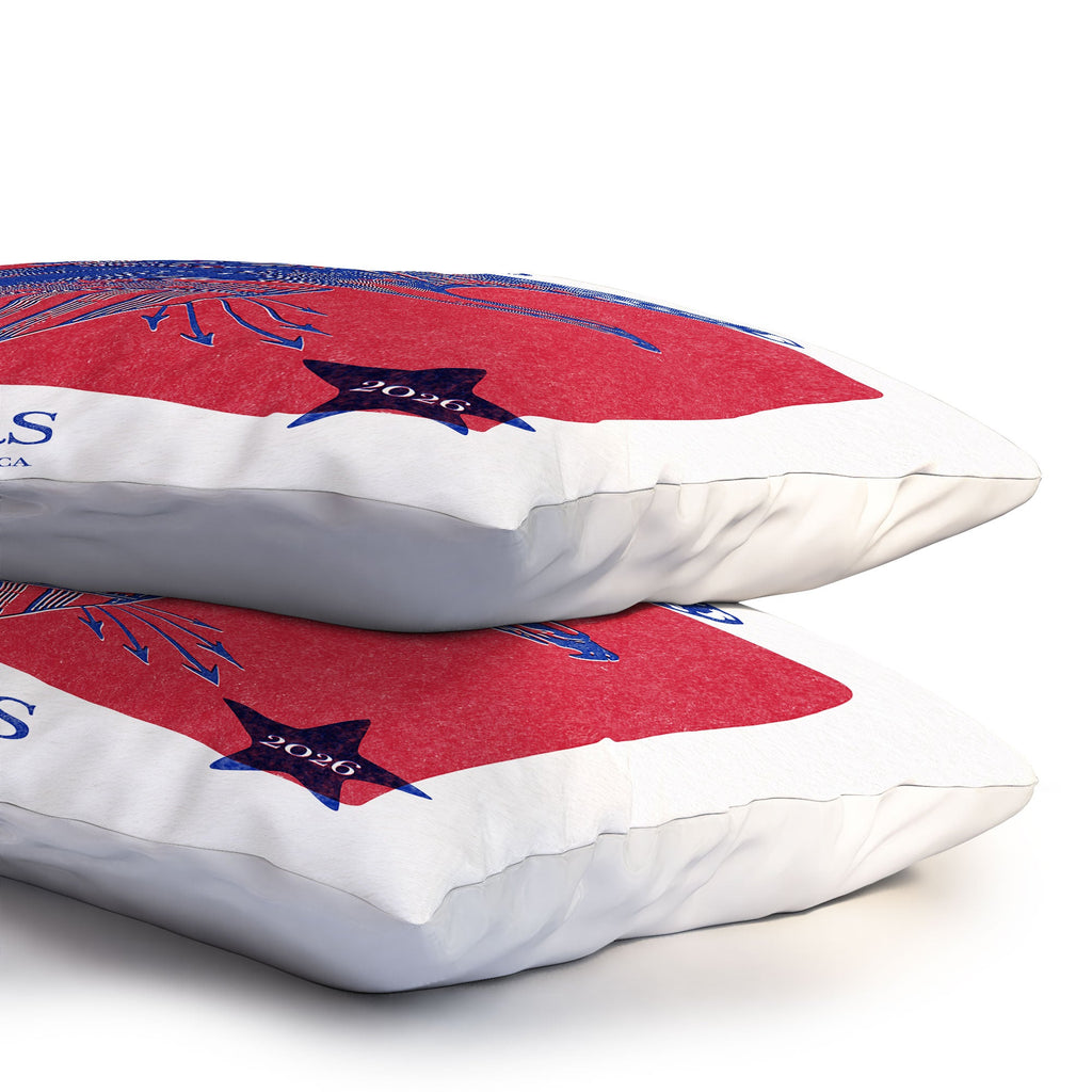DENY Designs Vintage Eagle Shield Pillow Shams
