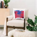 DENY Designs Vintage Eagle Shield Throw Pillow
