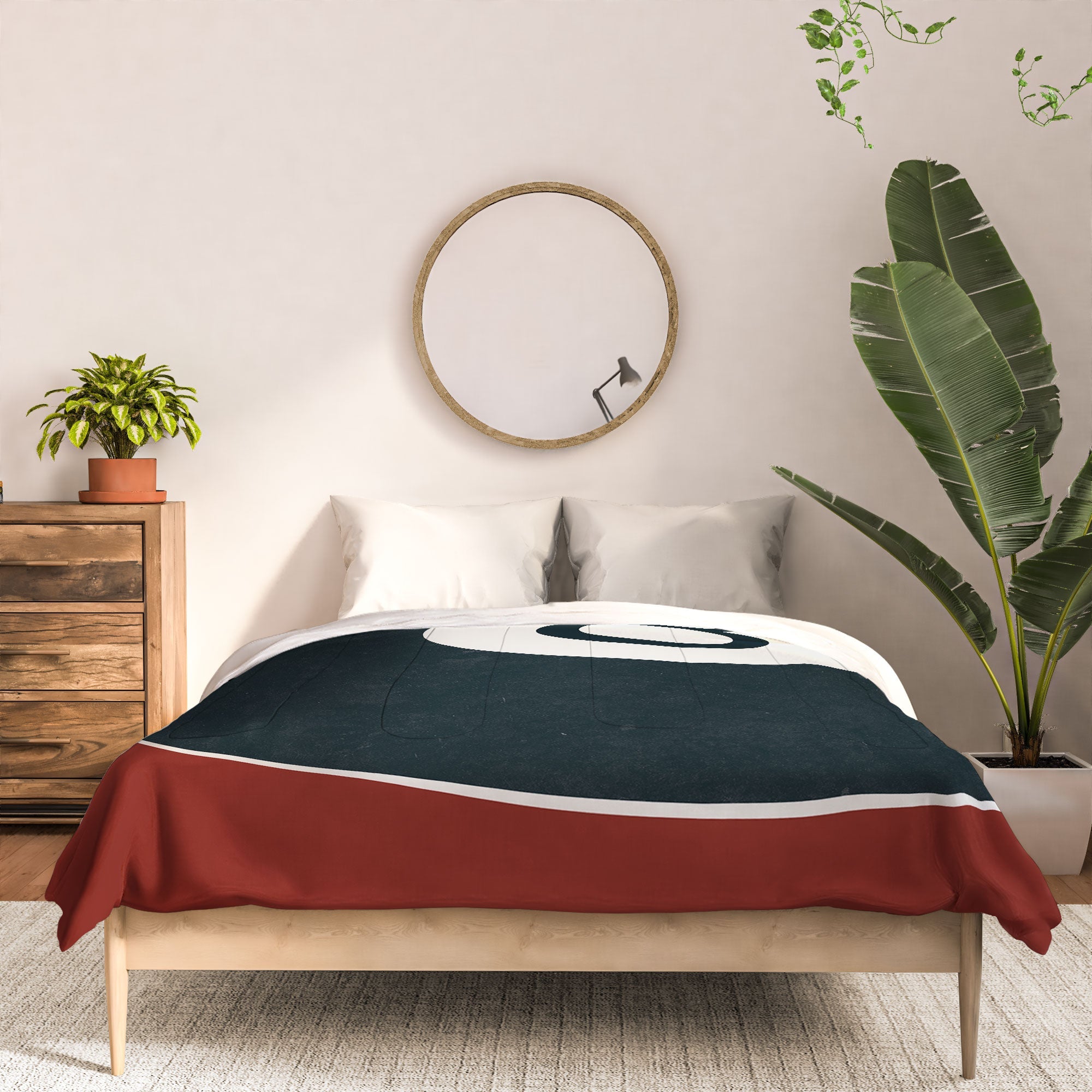 DENY Designs Vintage Games 8ball Comforter