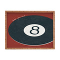 DENY Designs Vintage Games 8ball Rectangular Tray