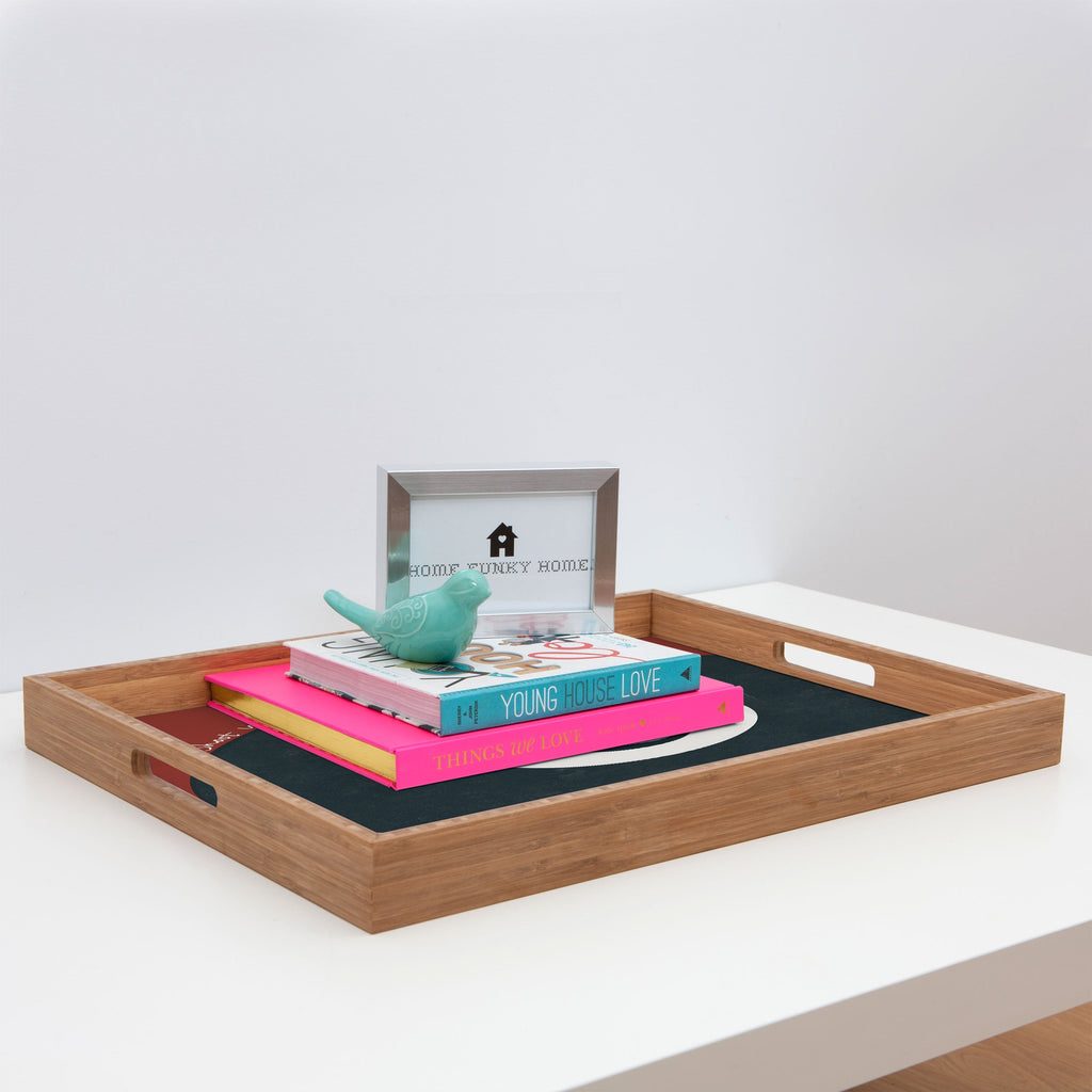 DENY Designs Vintage Games 8ball Rectangular Tray