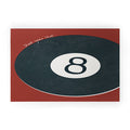DENY Designs Vintage Games 8ball Welcome Mat