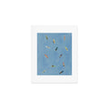 DENY Designs waiting wading surfers Art Print