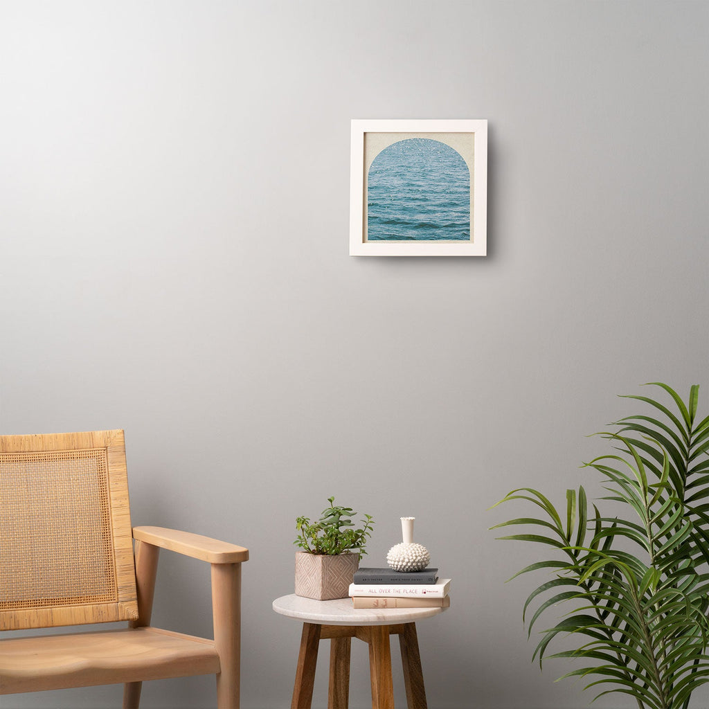 DENY Designs Waves Window Framed Wall Art