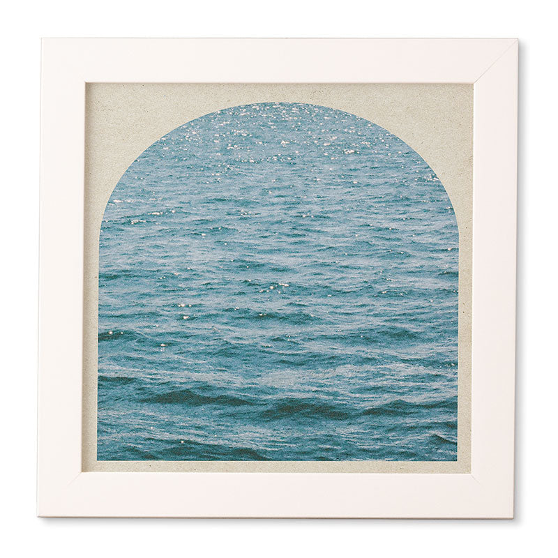 DENY Designs Waves Window Framed Wall Art