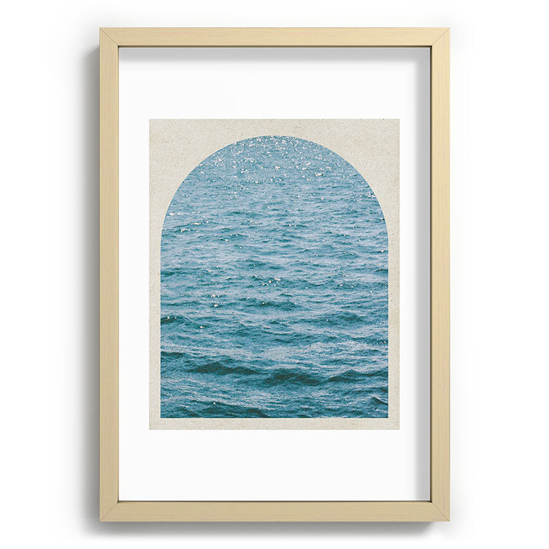 DENY Designs Waves Window Recessed Framing Rectangle
