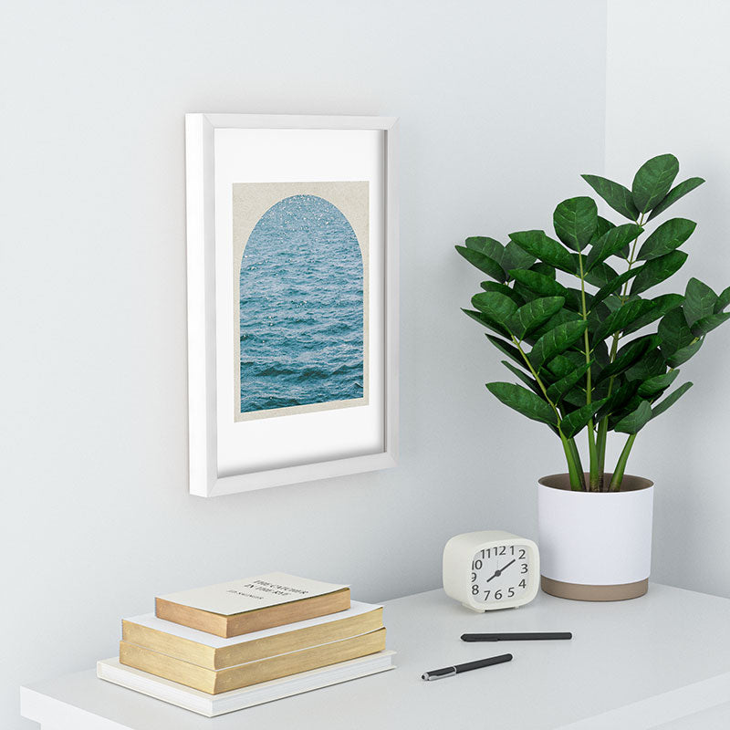 DENY Designs Waves Window Recessed Framing Rectangle