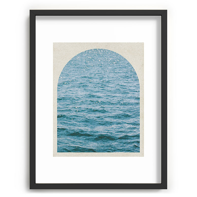 DENY Designs Waves Window Recessed Framing Rectangle
