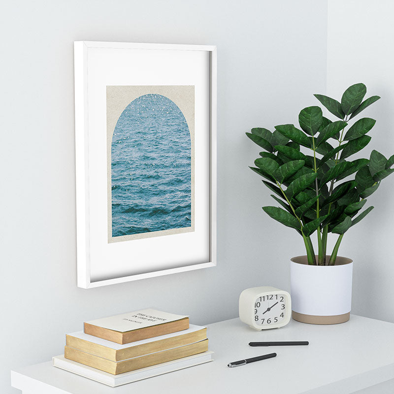 DENY Designs Waves Window Recessed Framing Rectangle