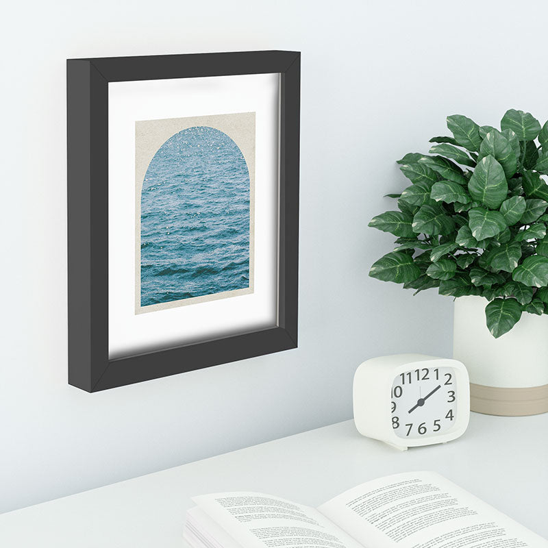DENY Designs Waves Window Recessed Framing Rectangle