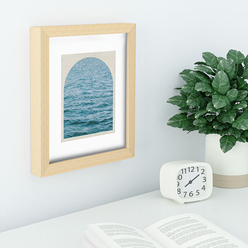 DENY Designs Waves Window Recessed Framing Rectangle