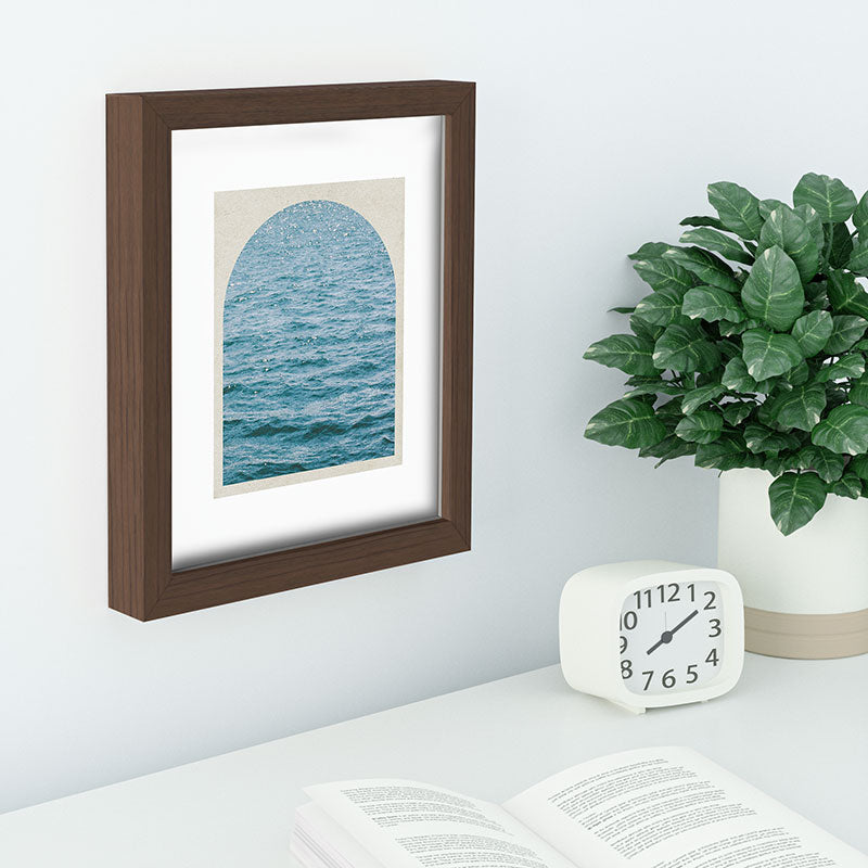 DENY Designs Waves Window Recessed Framing Rectangle