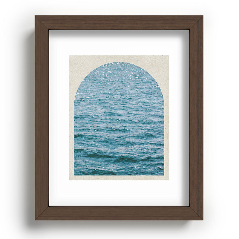 DENY Designs Waves Window Recessed Framing Rectangle
