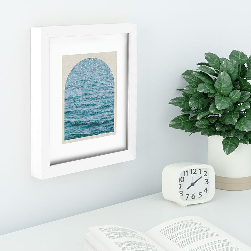 DENY Designs Waves Window Recessed Framing Rectangle