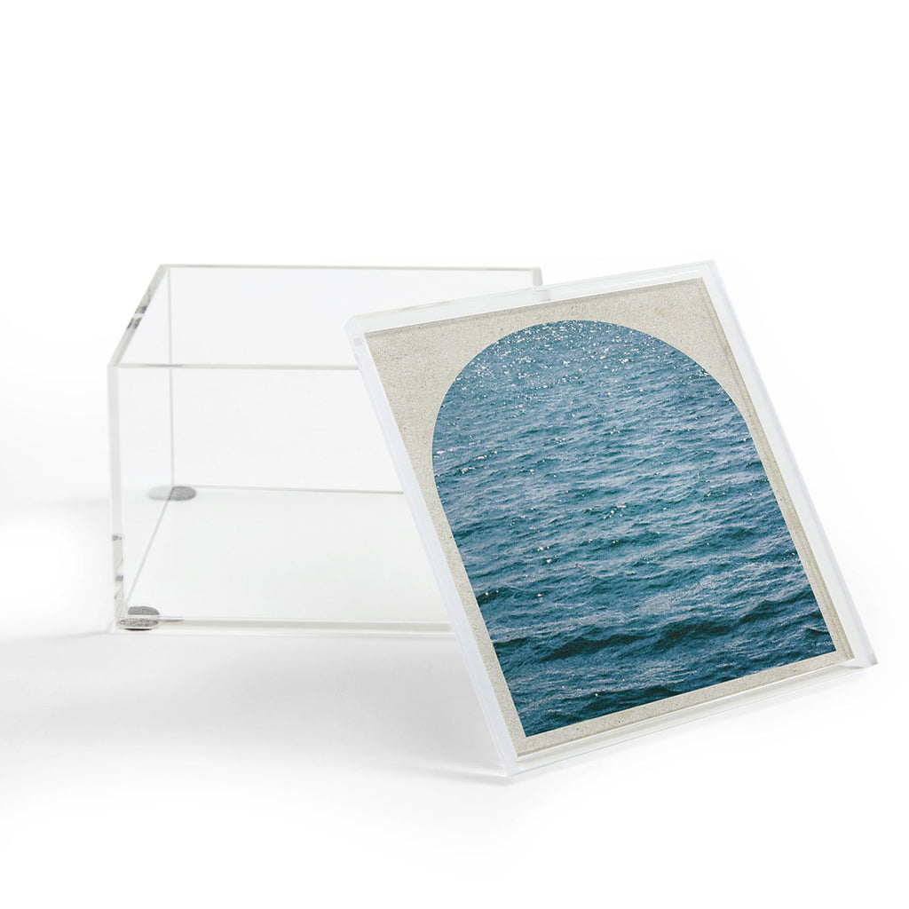 DENY Designs Waves Window Acrylic Box