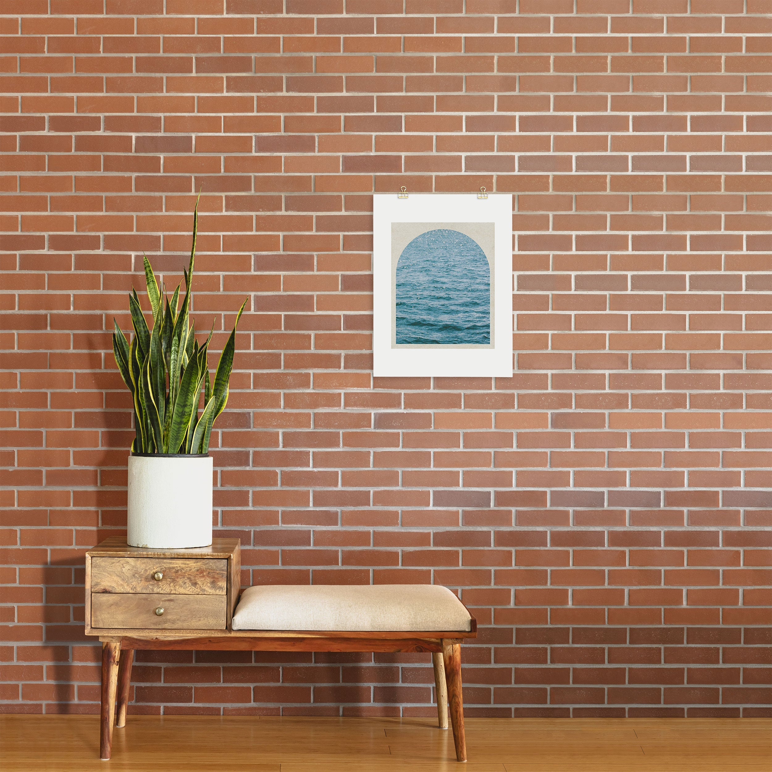 DENY Designs Waves Window Art Print