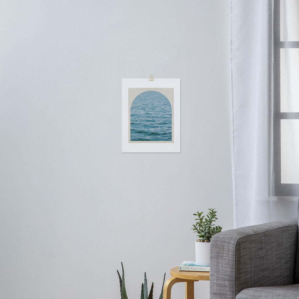 DENY Designs Waves Window Art Print