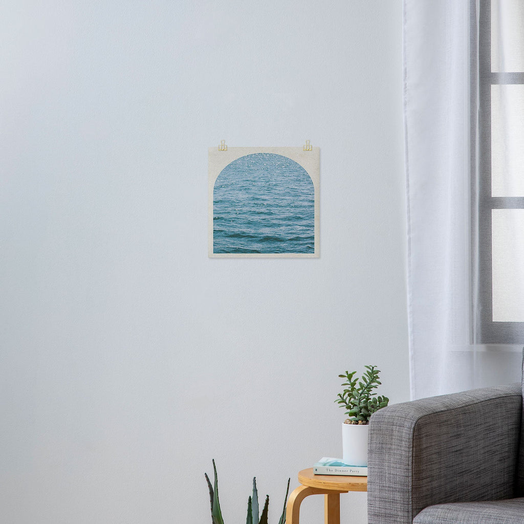 DENY Designs Waves Window Art Print