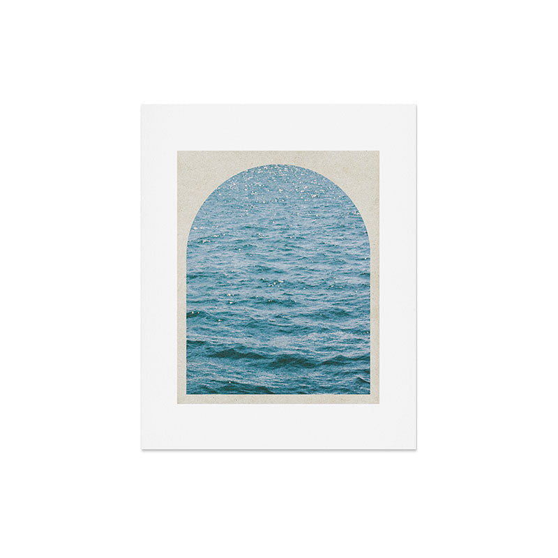 DENY Designs Waves Window Art Print