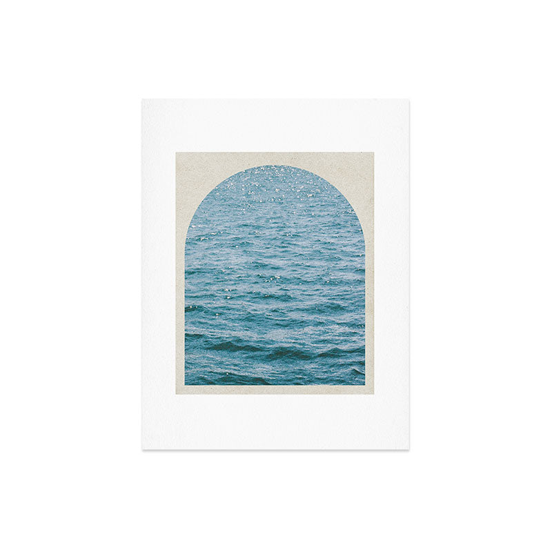 DENY Designs Waves Window Art Print