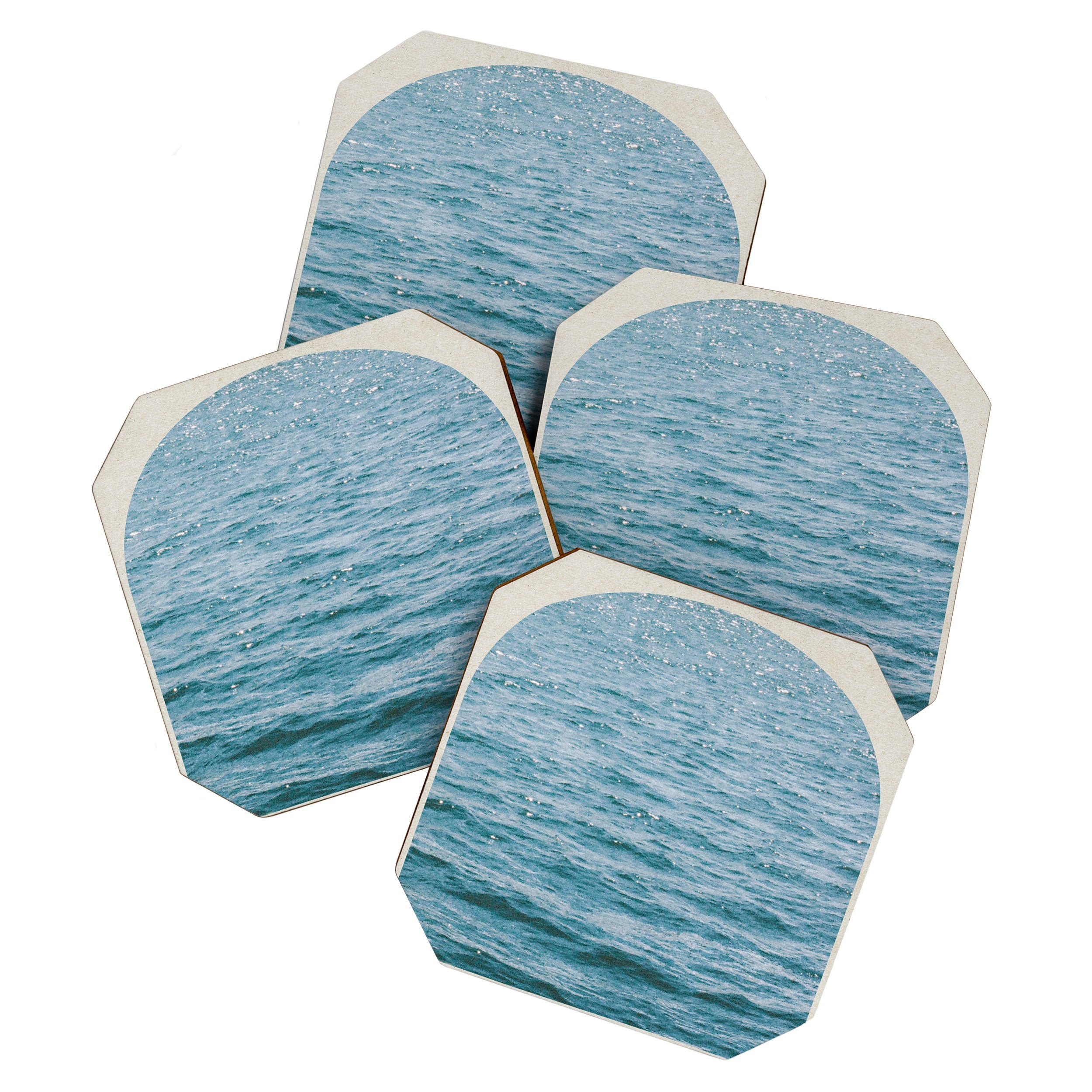 DENY Designs Waves Window Coaster Set