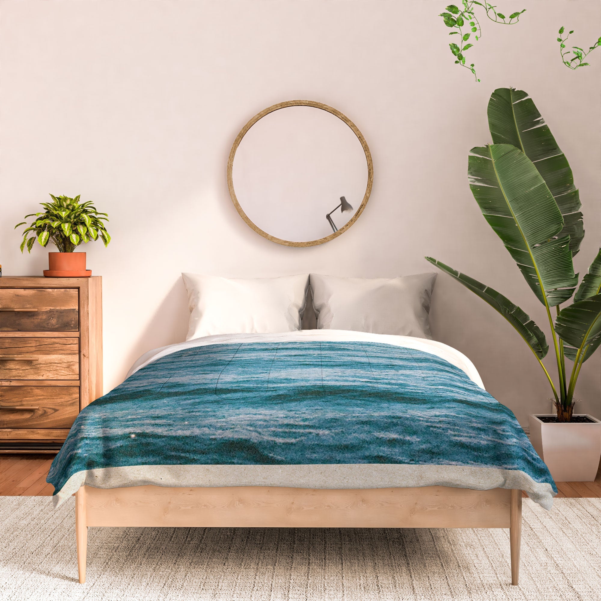 DENY Designs Waves Window Comforter