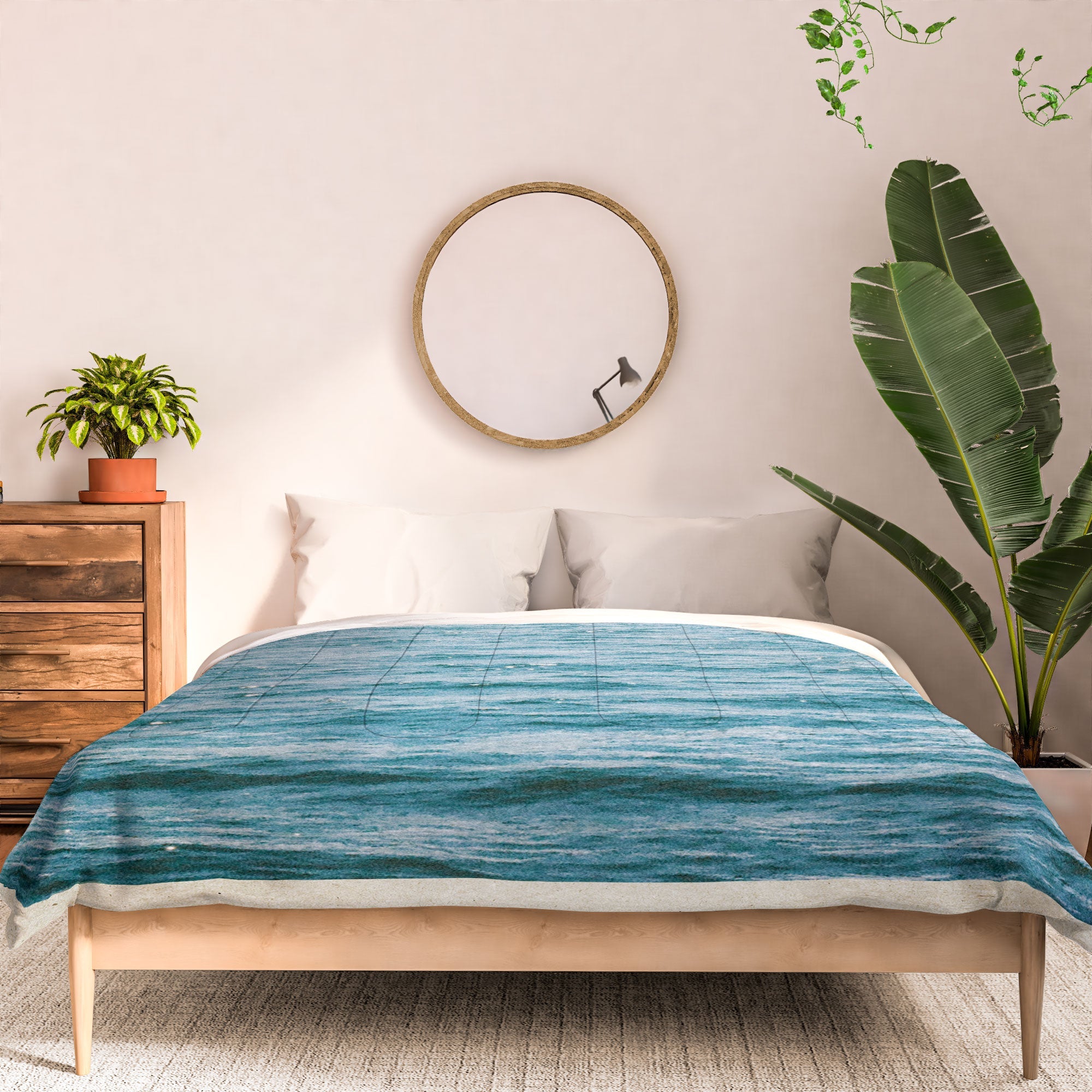 DENY Designs Waves Window Comforter