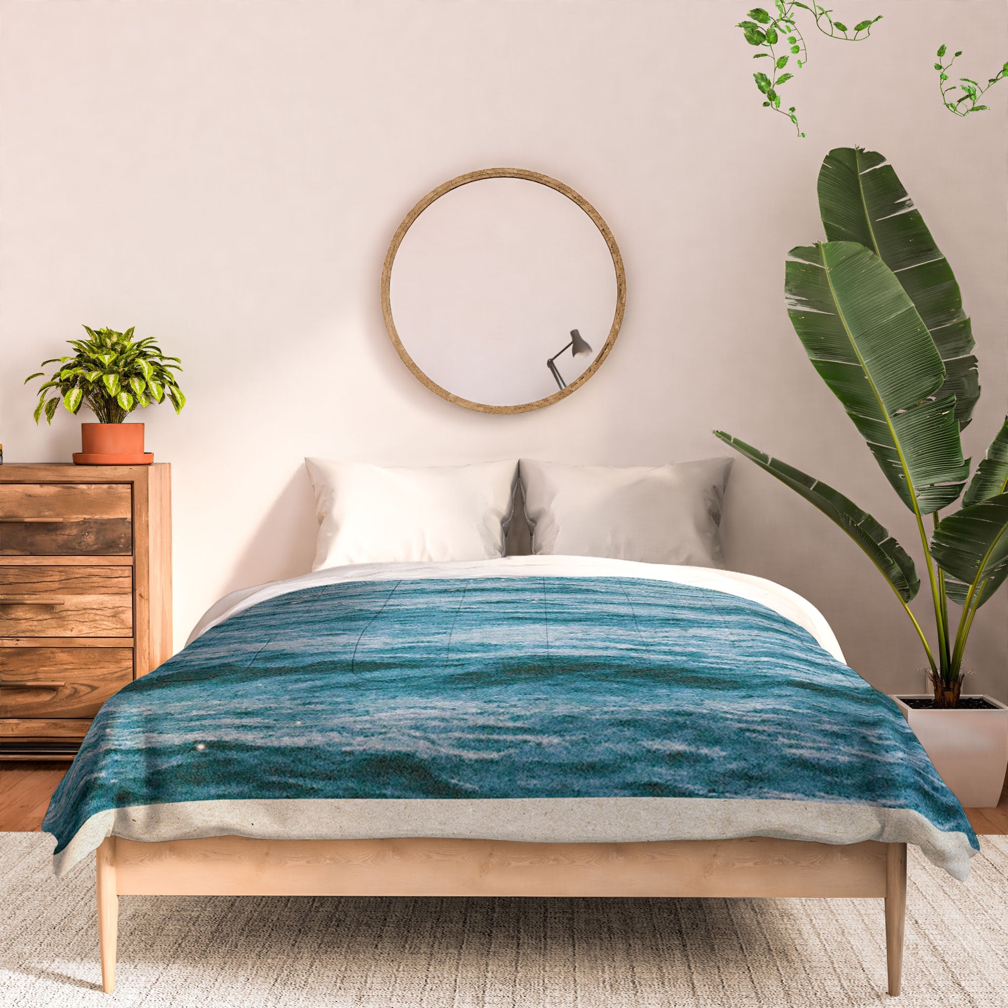 DENY Designs Waves Window Comforter