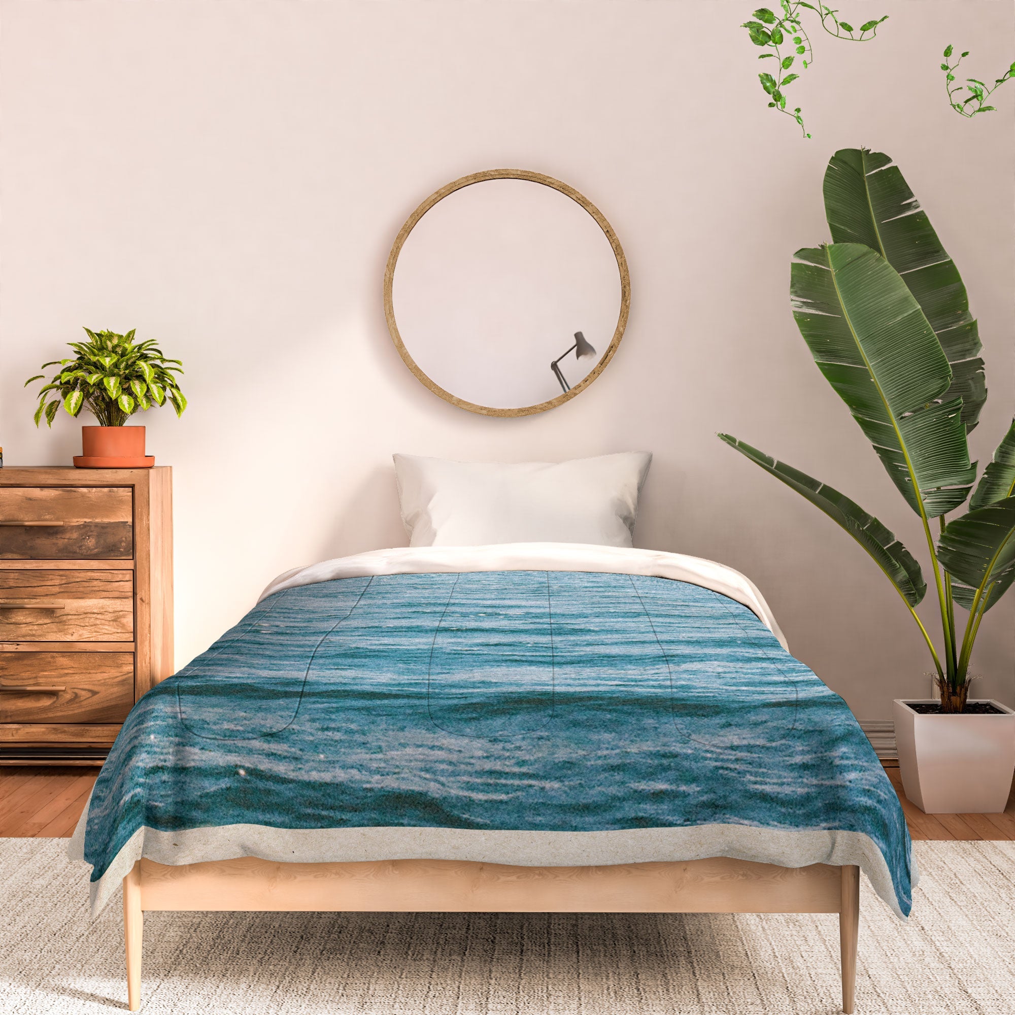 DENY Designs Waves Window Comforter
